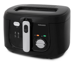 Tomado tdf2501b friteuse 2,5l koele wand - zwart