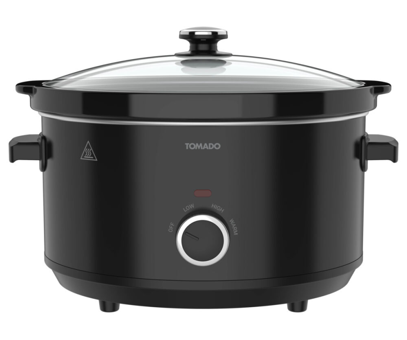 Tomado slowcooker 6l zwart