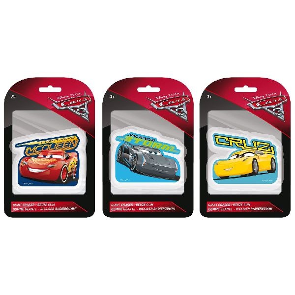 Disney cars 3 kæmpe viskelæder