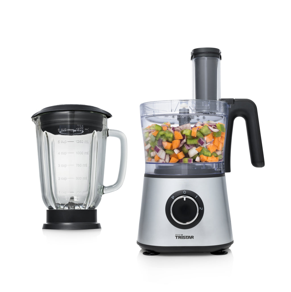 Tristar Tristar MX-4823 Foodprocessor Rustfrit Stål Sort