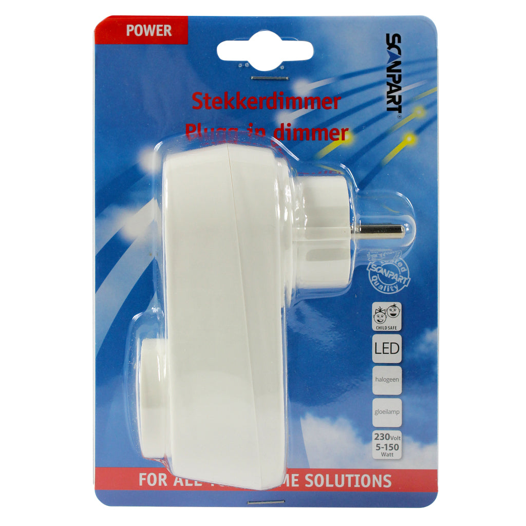 Scanpart universal plug-in lysdæmper LED 5-150w