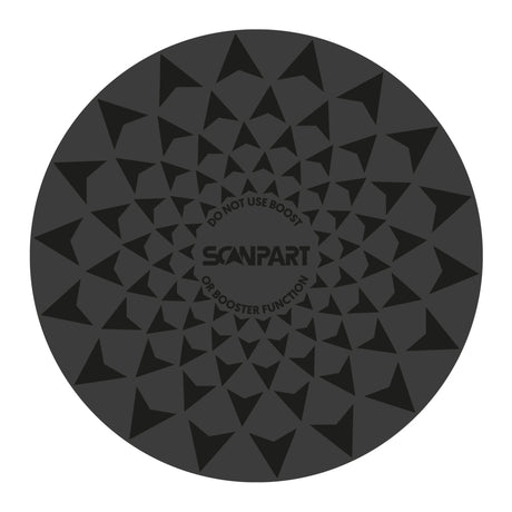 Scanpart speed induktionsmåttesæt 2x20 2x26 cm sort