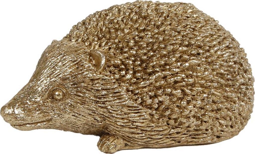 Diverse Skulptur Hedgehog Gold