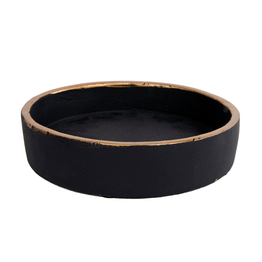 Diverse bundplade max s sort guld lertøj 16x16x3,6cm