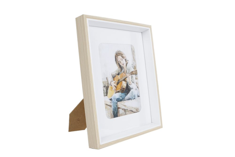 Fotolijst alice (13x18) l crème hout 22x3x27cm