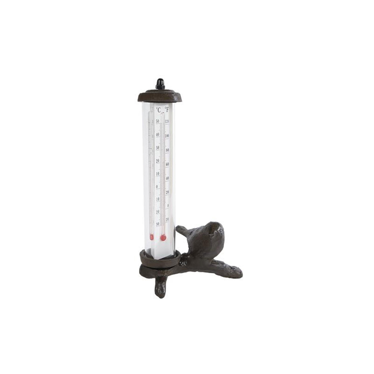 Udendørs termometer fugl 11,5x9,5x19cm