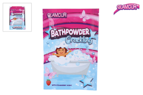 Glamour knitrende badepulver med duft 30 gram