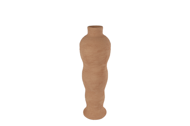Vaas kate s terracotta aardew 12x12x38,5cm