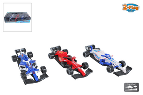 2-spils formel racerbil 12,5cm, 3 stk.