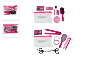 Haar make-up set in etui 7-8dlg 2ass