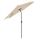 Madison Parasol Tenerife omkring 300 cm ecru