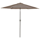Madison Parasol Tenerife omkring 300 cm taupe