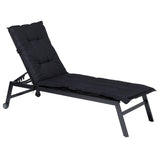 Madison liggestolspude basic 200x60 cm sort