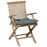 Madison Seat Pushion Basic Toscana 46x46 cm grå