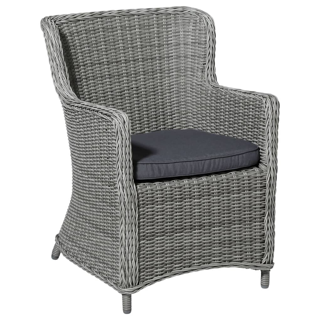 Madison sædepude til Wicker Garden stol Panama 48x48 cm grå