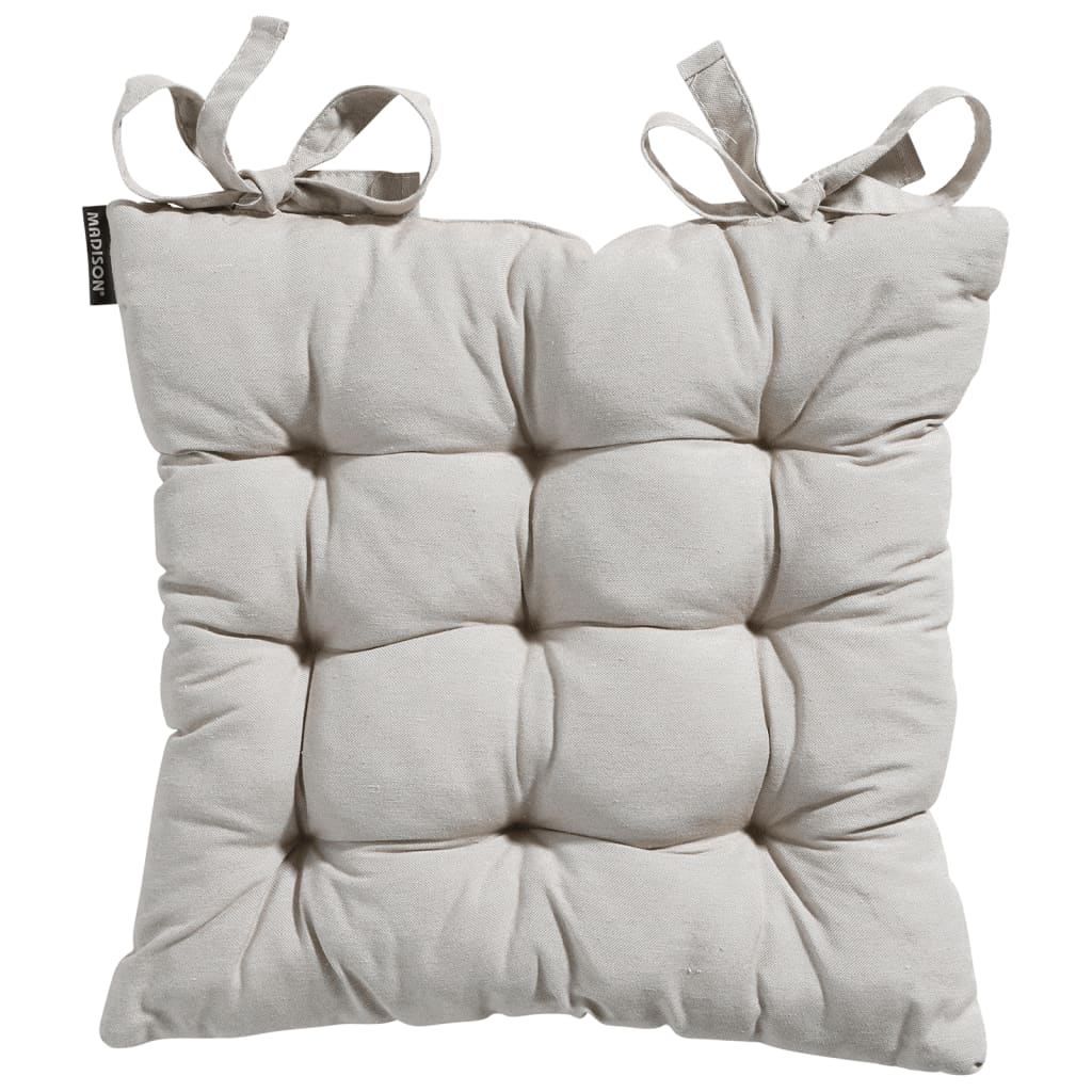 Madison sæde pude panama 46x46 cm lys beige