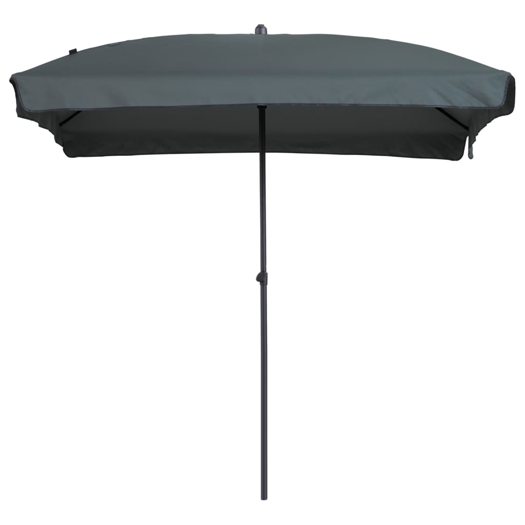 Madison Parasol Patmos luksus rektangulær 210x140 cm grå