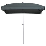 Madison Parasol Patmos luksus rektangulær 210x140 cm grå