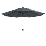 Madison Parasol Timor Luksus 400 cm PAC8P014 Grå