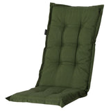 Madison stolpude med høj ryg Panama 123x50 cm grøn