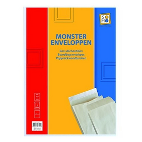 Soho enveloppen monster folio 3 stuks