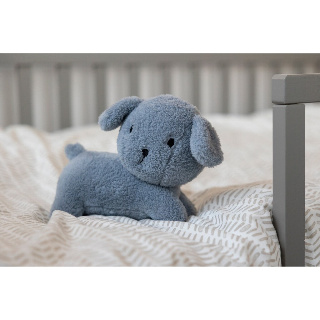 Miffy fluffy snuffie krammetøj 25 cm blå