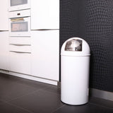Eko Eko Waste Bin With Pressure Låg 40 L White