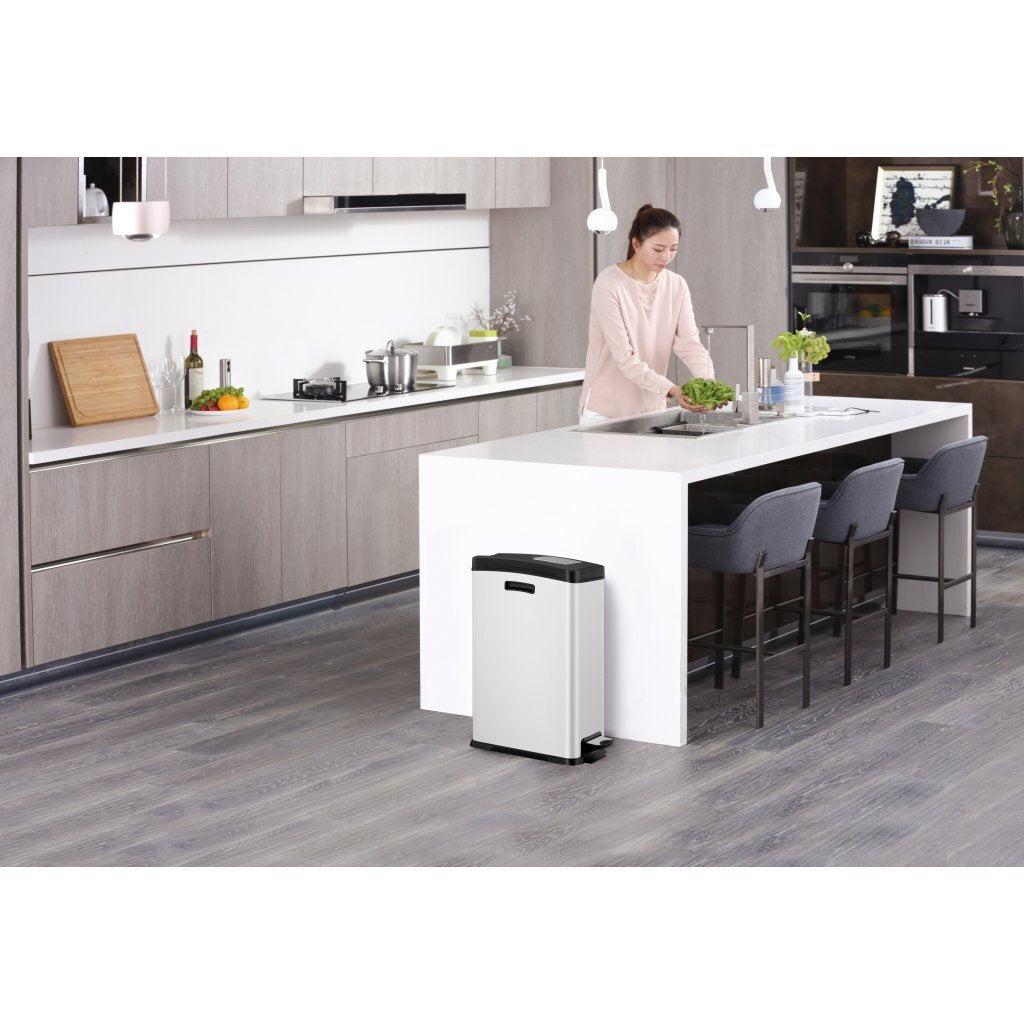 Eko rejoice pedalspand 30l hvid