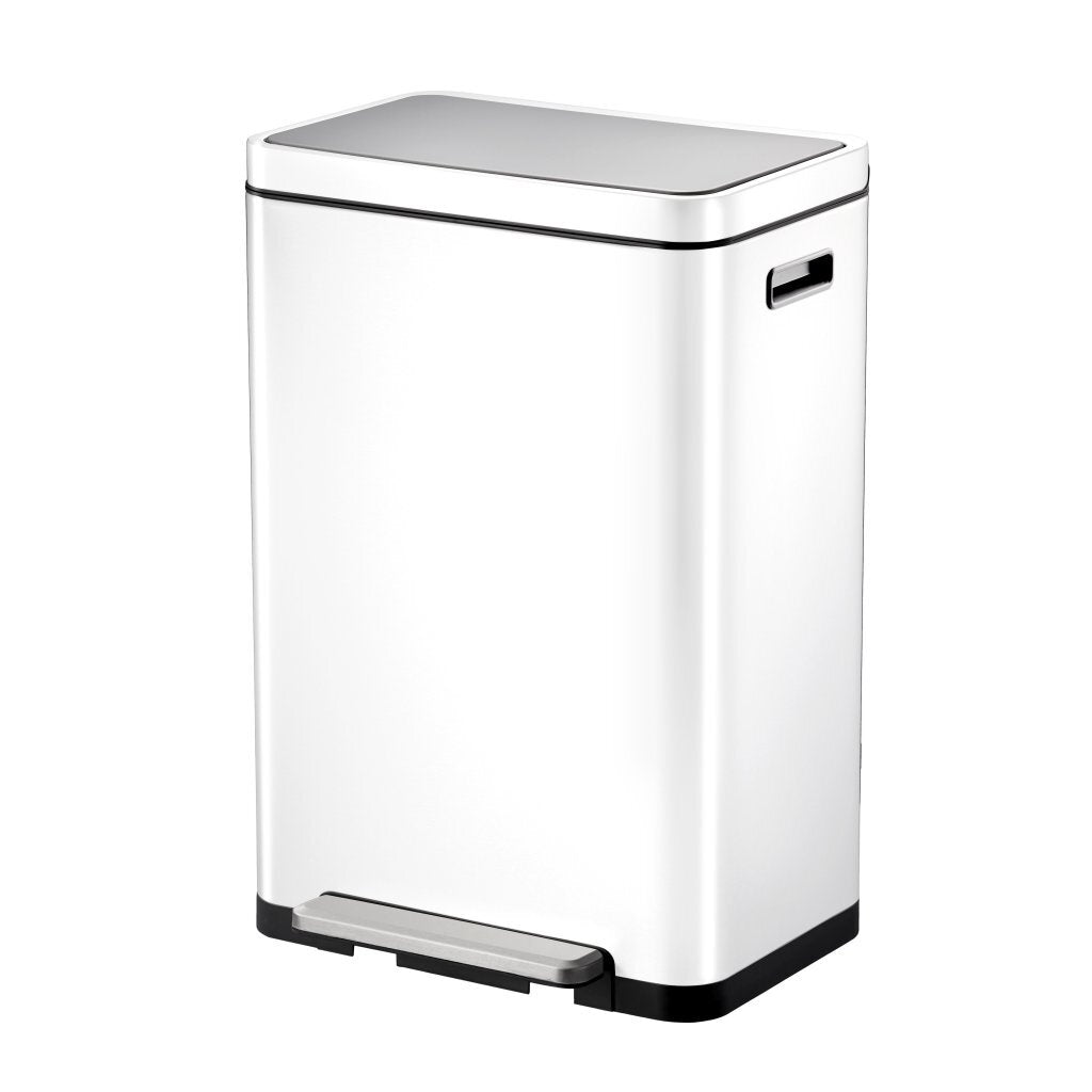 EKO EKO X-Cube Pedal Bin 2x20L Hvid