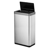 Eko skraldespand med sensor Mirage x 80 L Matt Silver -farvet