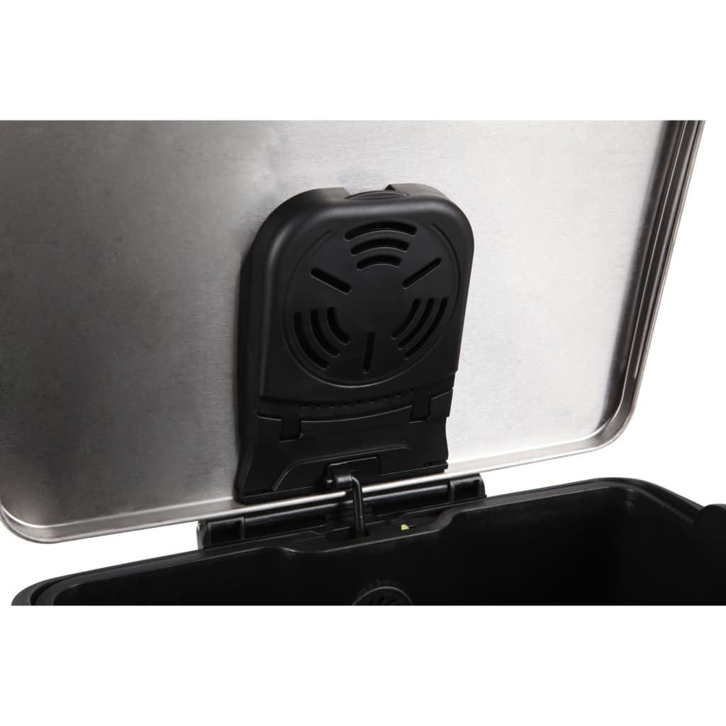 Eko Pedal Bin E-Cube 50 L Mattzwart