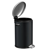 Eko vepa bins belle deluxe pedalspand 3l sort sølv