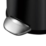 Eko vepa bins belle deluxe pedalspand 3l sort sølv