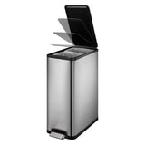 Eko Pedal Binemer Ecoslim 2x20 L Mat Silver -Colored