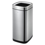 Eko Waste Bin Laguna 35 L Mat Silver Colored