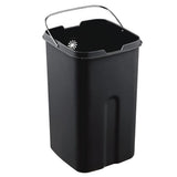 Eko Waste Bin Laguna 35 L Mat Silver Colored