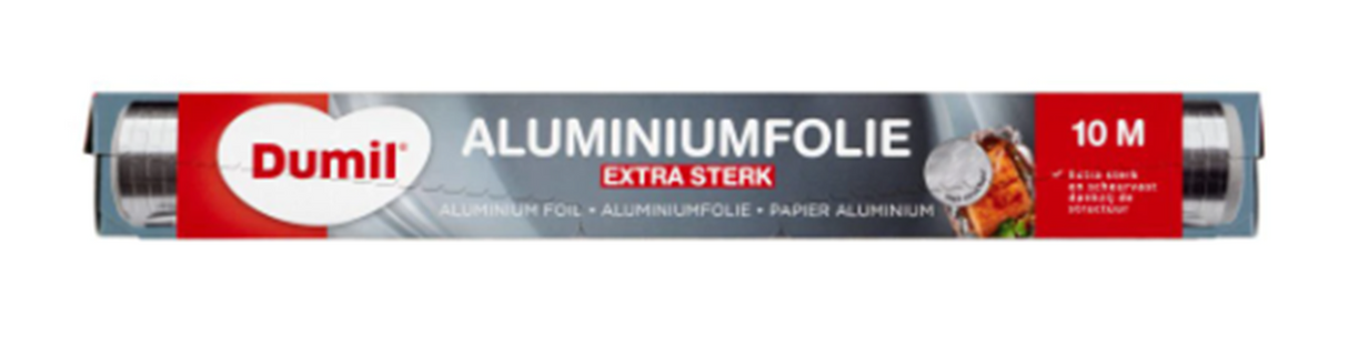 Dumil aluminiumsfolie 10m super stærk