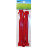 Camping 6x plast teltpløkke 20cm