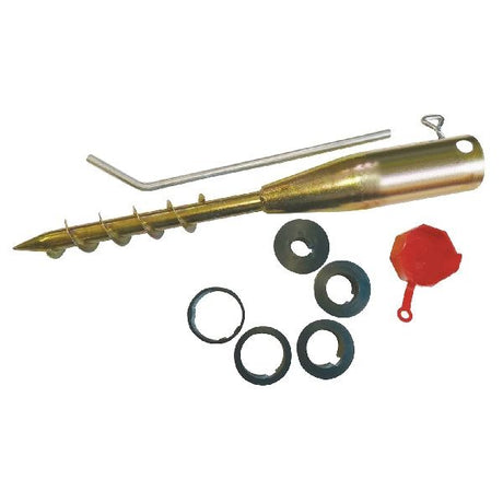 Camping umefa parasolbor 8-delt kobber 56cm x 68mm