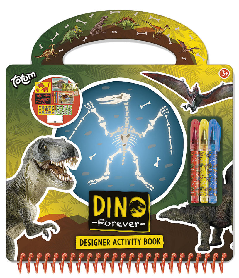 Totum dino -aktiviteter doeboek