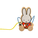 Miffy trætrækfigur med perler