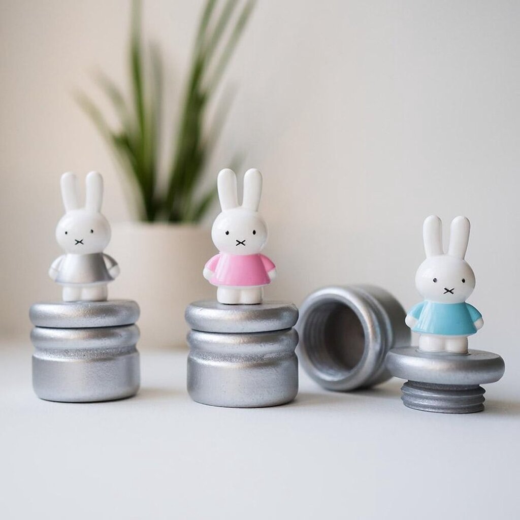 Bambolino legetøj Miffy mælketænder æske sølv
