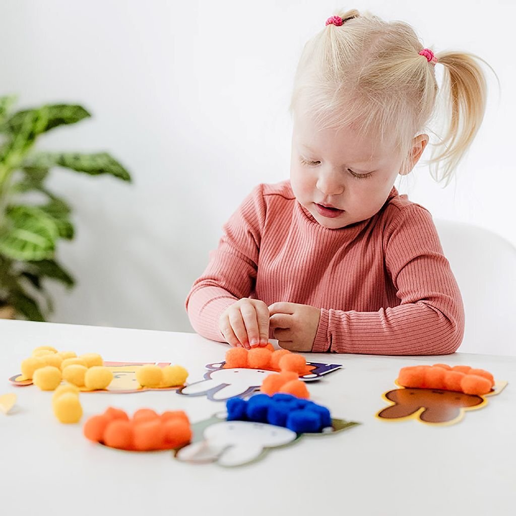 Bambolino legetøj pompom pasta