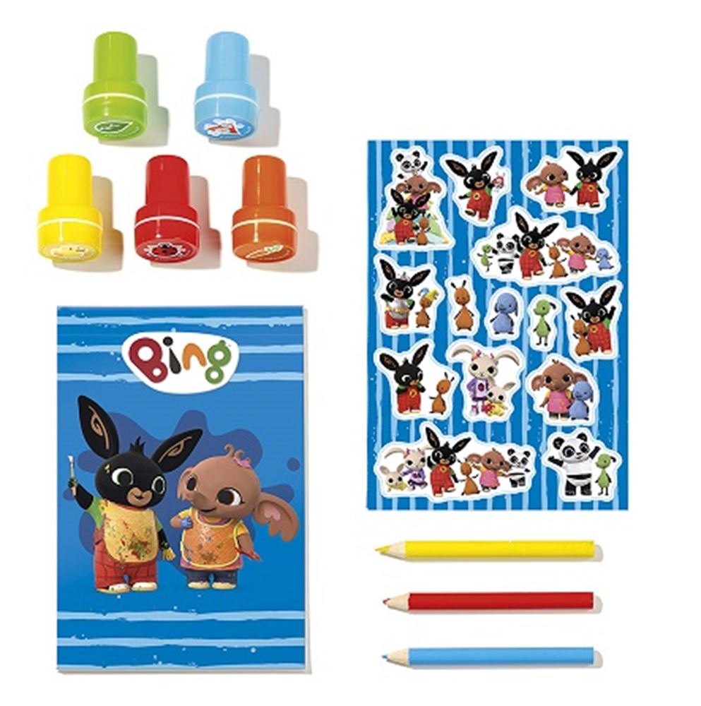 Bing stempel sæt. 3+. 23x26x2 cm