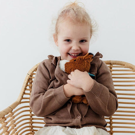 Bambolino Toys Cuddle Plush Fien og Teun - Pim de Hond, 25 cm