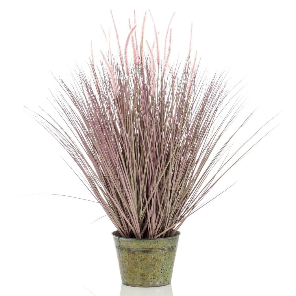 Emerald kunstig plante i zinkpotte lamppoetsergras 99 cm