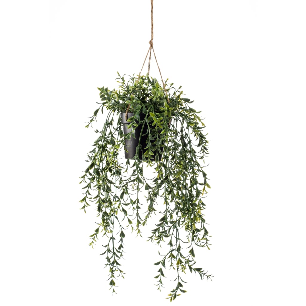 Emerald kunstanlæg hængende i pot buxus 50 cm
