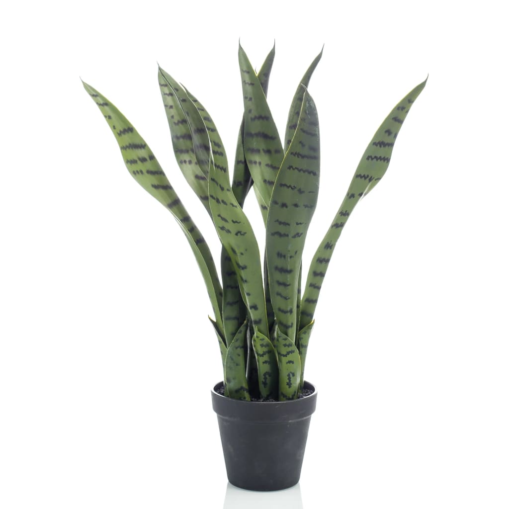 Emerald Art Plant Sansevieria i pot 55 cm