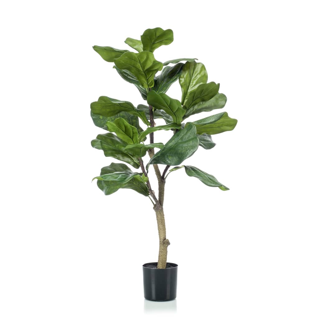 Emerald Artificial Plant Violet Leaf Plant 90 cm
