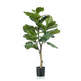 Emerald Artificial Plant Violet Leaf Plant 90 cm